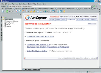 ������� � ����� ����������� �������� � Alexa Toolbar, Google Toolbar � Yahoo companion.